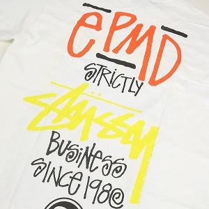 STUSSY ステューシー ×EPMD Strictly Business S/S Tee White Tシャツ 白 Size 【M】 【中古品-ほぼ新品】 20797990