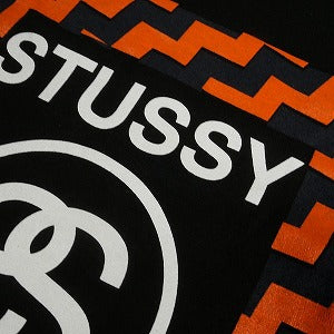 STUSSY ステューシー ZIGZAG FRAME TEE BLACK Tシャツ 黒 Size 【XL】 【新古品・未使用品】 20797991