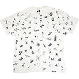 STUSSY ステューシー MULTI LOGO TEE WHITE Tシャツ 白 Size 【XL】 【中古品-非常に良い】 20797994