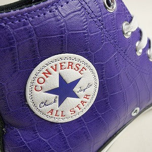 STUSSY ステューシー ×Converse Chuck All Stars Embossed Crocodile スニーカー 紫 Size 【28.5cm】 【中古品-良い】 20797995
