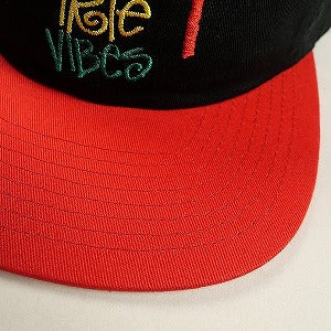 STUSSY ステューシー IRIE VIBES CAP BLACK/RED キャップ 黒赤 Size 【フリー】 【中古品-ほぼ新品】 20797999