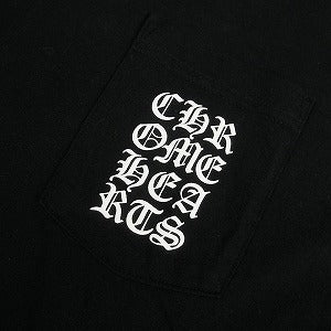CHROME HEARTS クロム・ハーツ VERTICAL LOGO TEE BLACK Tシャツ 黒白 Size 【L】 【中古品-非常に良い】 20798002
