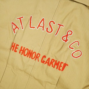 At Last ＆ Co アットラスト/BUTCHER PRODUCTS ブッチャープロダクツ SHOP COAT HERRINGBONE KHAKI コート ジャケット カーキ Size 【40】 【新古品・未使用品】 20798044