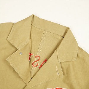 At Last ＆ Co アットラスト/BUTCHER PRODUCTS ブッチャープロダクツ SHOP COAT HERRINGBONE KHAKI コート ジャケット カーキ Size 【40】 【新古品・未使用品】 20798044