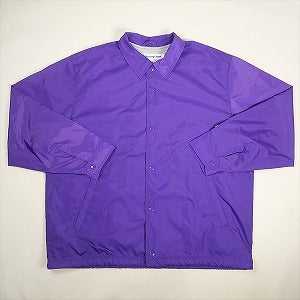 SUPREME シュプリーム ×Champion 24SS Coaches Jacket Purple ジャケット 紫 Size 【XL】 【中古品-非常に良い】 20798299