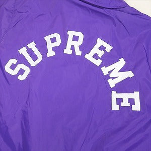 SUPREME シュプリーム ×Champion 24SS Coaches Jacket Purple ジャケット 紫 Size 【XL】 【中古品-非常に良い】 20798299