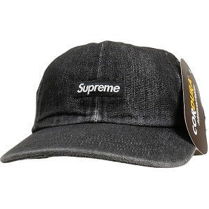 SUPREME シュプリーム 24SS Cordura Denim Small Box 6-Panel Black キャップ 黒 Size 【フリー】 【新古品・未使用品】 20798323