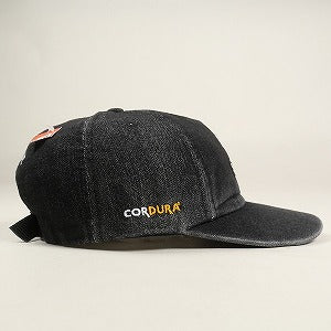 SUPREME シュプリーム 24SS Cordura Denim Small Box 6-Panel Black キャップ 黒 Size 【フリー】 【新古品・未使用品】 20798323