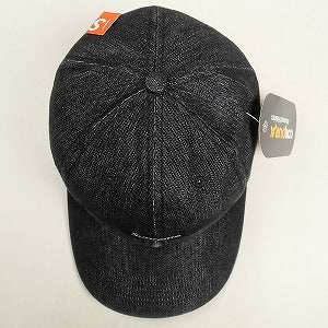 SUPREME シュプリーム 24SS Cordura Denim Small Box 6-Panel Black キャップ 黒 Size 【フリー】 【新古品・未使用品】 20798323