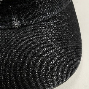 SUPREME シュプリーム 24SS Cordura Denim Small Box 6-Panel Black キャップ 黒 Size 【フリー】 【新古品・未使用品】 20798323