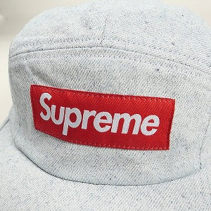 SUPREME シュプリーム 24SS Coated Denim Camp Cap White デニムキャンプキャップ 白 Size 【フリー】 【新古品・未使用品】 20798383