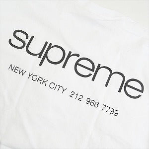 SUPREME シュプリーム 23AW NYC Tee White Tシャツ 白 Size 【XL】 【新古品・未使用品】 20798410