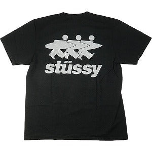 STUSSY ステューシー 24SS SURFWALK TEE PIGMENT DYED BLACK Tシャツ 黒 Size 【S】 【新古品・未使用品】 20798483