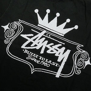 STUSSY ステューシー 24SS BUILT TO LAST TEE PIGMENT DYED Black Tシャツ 黒 Size 【M】 【新古品・未使用品】 20798512