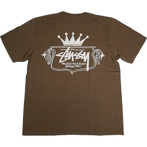 STUSSY ステューシー 24SS BUILT TO LAST TEE PIGMENT DYED Brown Tシャツ 茶 Size 【L】 【新古品・未使用品】 20798515