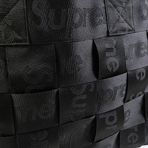 SUPREME シュプリーム 23SS Woven Large Tote Black トートバッグ 黒 Size 【フリー】 【新古品・未使用品】 20798617
