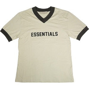 Fear of God フィアーオブゴッド Essentials Kids V-Neck T-shirt WHEAT VネックTシャツ ウィート Size 【XXL】 【中古品-良い】 20798622
