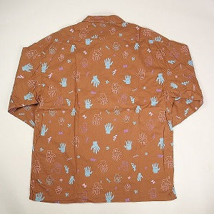 MASSES マシス SHIRT HAND BROWN 長袖シャツ 茶 Size 【L】 【中古品-良い】 20798808