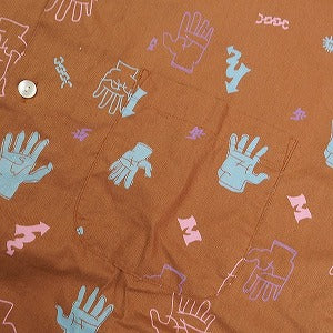 MASSES マシス SHIRT HAND BROWN 長袖シャツ 茶 Size 【L】 【中古品-良い】 20798808