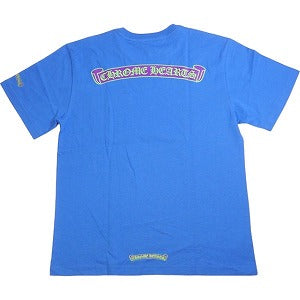 CHROME HEARTS クロム・ハーツ THAT GROUP SCROLL SS TEE BLUE Tシャツ 青 Size 【XL】 【新古品・未使用品】 20798816