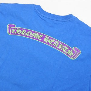 CHROME HEARTS クロム・ハーツ THAT GROUP SCROLL SS TEE BLUE Tシャツ 青 Size 【XL】 【新古品・未使用品】 20798816