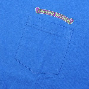 CHROME HEARTS クロム・ハーツ THAT GROUP SCROLL SS TEE BLUE Tシャツ 青 Size 【L】 【新古品・未使用品】 20798843
