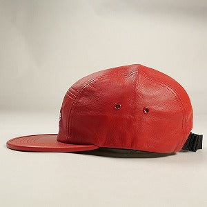 SUPREME シュプリーム 21SS Leather Camp Cap Red キャンプキャップ 赤 Size 【フリー】 【新古品・未使用品】 20798894