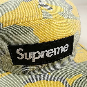 SUPREME シュプリーム 19SS Washed Out Camo Camp Cap Yellow キャンプキャップ 黄 Size 【フリー】 【新古品・未使用品】 20798900