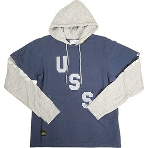 A BATHING APE ア ベイシング エイプ URSUS USSレイヤードパーカー 紺 Size 【M】 【新古品・未使用品】 20798914