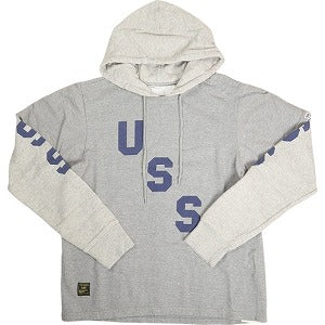 A BATHING APE ア ベイシング エイプ URSUS USSレイヤードパーカー 灰 Size 【M】 【新古品・未使用品】 20798915