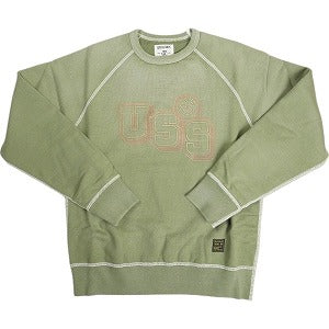 A BATHING APE ア ベイシング エイプ URSUS SWEAT SHIRTS LS クルーネックスウェット オリーブ Size 【M】 【新古品・未使用品】 20798916