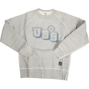 A BATHING APE ア ベイシング エイプ URSUS SWEAT SHIRTS LS クルーネックスウェット 灰 Size 【M】 【新古品・未使用品】 20798917