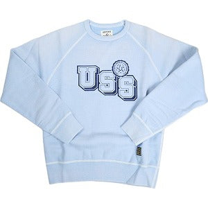 A BATHING APE ア ベイシング エイプ URSUS SWEAT SHIRTS LS クルーネックスウェット 青 Size 【M】 【新古品・未使用品】 20798918