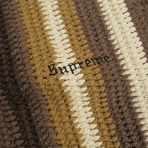 SUPREME シュプリーム 22SS Hand Crocheted Sweater Brown セーター 茶 Size 【L】 【新古品・未使用品】 20798980
