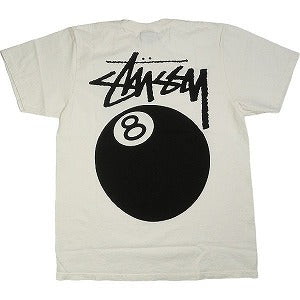 STUSSY ステューシー 24SS 8 BALL TEE PIGMENT DYED White Tシャツ 白 Size 【L】 【新古品・未使用品】 20799044