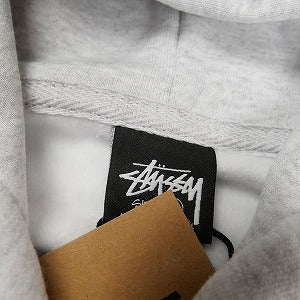 STUSSY ステューシー 24SS BUILT TO LAST ZIP HOODIE PIGMENT DYED Ash Heather ジップパーカー 灰 Size 【XL】 【新古品・未使用品】 20799057