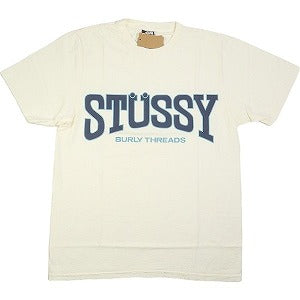 STUSSY ステューシー 24SS BURLY THREADS TEE PIGMENT DYED White Tシャツ 白 Size 【XL】 【新古品・未使用品】 20799065