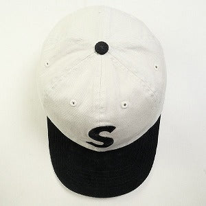 SUPREME シュプリーム 24SS 2-Tone S Logo 6-Panel White キャップ 白 Size 【フリー】 【新古品・未使用品】 20799104