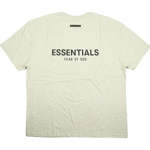 Fear of God フィアーオブゴッド ESSENTIALS T-shirt Heather Oatmeal Tシャツ 灰 Size 【M】 【新古品・未使用品】 20799110
