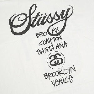 STUSSY ステューシー ×DOVER STREET MARKET 23AW WORLD TOUR TEE WHITE Tシャツ 白 Size 【XL】 【新古品・未使用品】 20799138