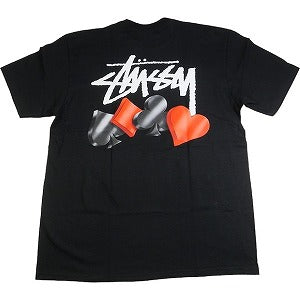 STUSSY ステューシー 23AW SUITS TEE BLACK Tシャツ 黒 Size 【S】 【新古品・未使用品】 20799167