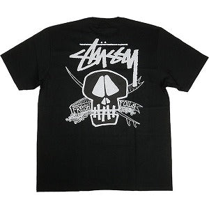 STUSSY ステューシー 24SS Fresh Foils Tee Black Tシャツ 黒