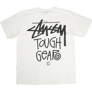 STUSSY ステューシー 24SS TOUGH GEAR Tee White Tシャツ 白 Size 【L】 【新古品・未使用品】 20799177