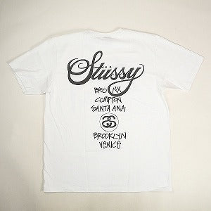 STUSSY ステューシー 24SS WORLD TOUR TEE White Tシャツ 白 Size 【S】 【新古品・未使用品】 20799183