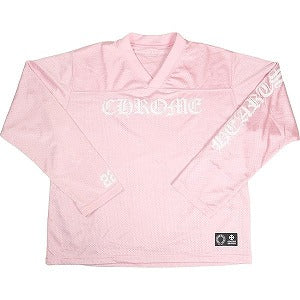 CHROME HEARTS クロム・ハーツ MESH WARM UP JERSEY PINK メッシュロンT ピンク Size 【S】 【新古品・未使用品】 20799284