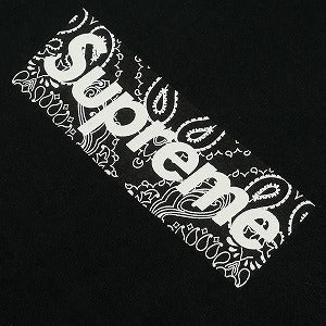 SUPREME シュプリーム 19AW Bandana Box Logo Tee Black Tシャツ 黒 Size 【M】 【新古品・未使用品】 20799296