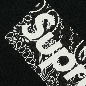 SUPREME シュプリーム 19AW Bandana Box Logo Tee Black Tシャツ 黒 Size 【M】 【新古品・未使用品】 20799296