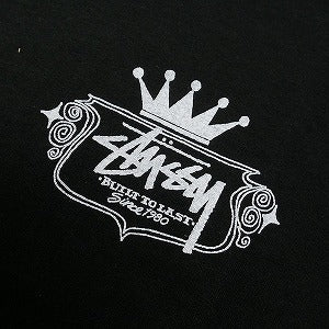 STUSSY ステューシー 24SS BUILT TO LAST TEE PIGMENT DYED Black Tシャツ 黒 Size 【L】 【新古品・未使用品】 20799298