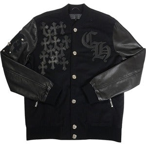 CHROME HEARTS クロム・ハーツ LETTERMAN JKT BLACK ジャケット 黒 Size 【L】 【新古品・未使用品】 20799420