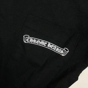 CHROME HEARTS クロム・ハーツ Fleur Multi Logo Pocket Tee Black Tシャツ 黒 Size 【S】 【新古品・未使用品】 20799637